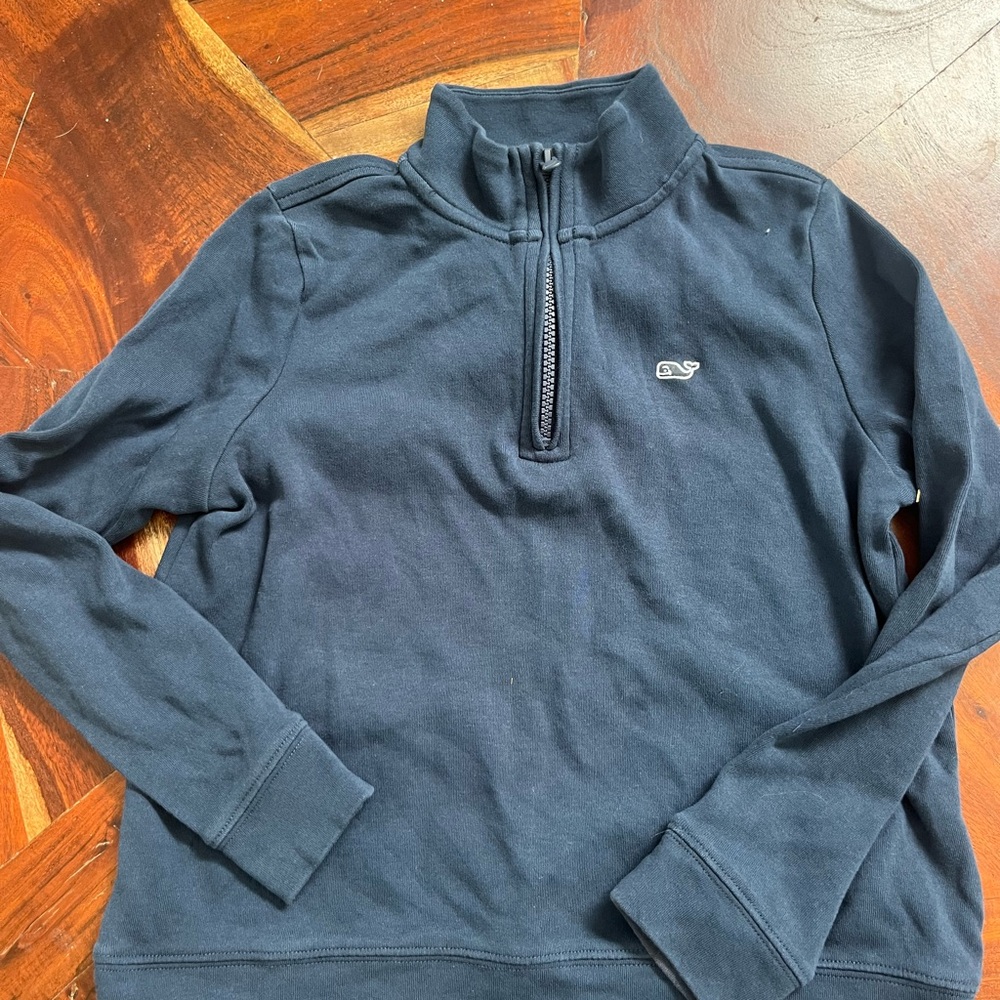 Vineyard Vines Navy Half-Zip Pullover